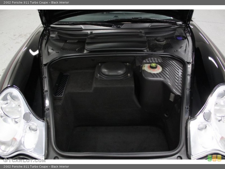 Black Interior Trunk for the 2002 Porsche 911 Turbo Coupe #71339165