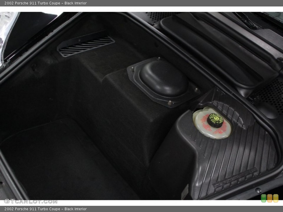 Black Interior Trunk for the 2002 Porsche 911 Turbo Coupe #71339172