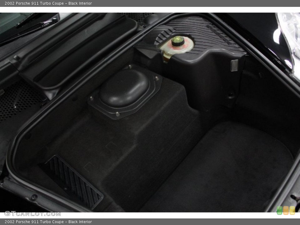 Black Interior Trunk for the 2002 Porsche 911 Turbo Coupe #71339189
