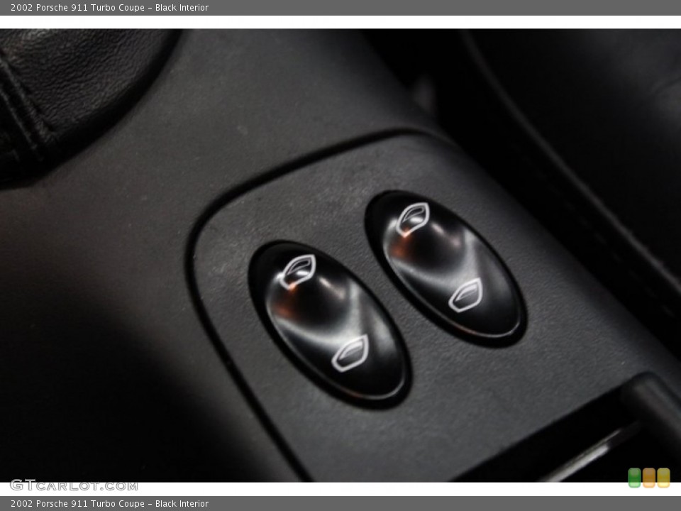 Black Interior Controls for the 2002 Porsche 911 Turbo Coupe #71339334