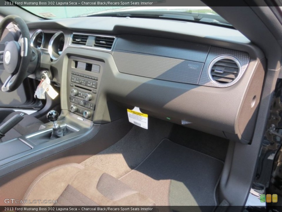 Charcoal Black/Recaro Sport Seats Interior Dashboard for the 2013 Ford Mustang Boss 302 Laguna Seca #71339510