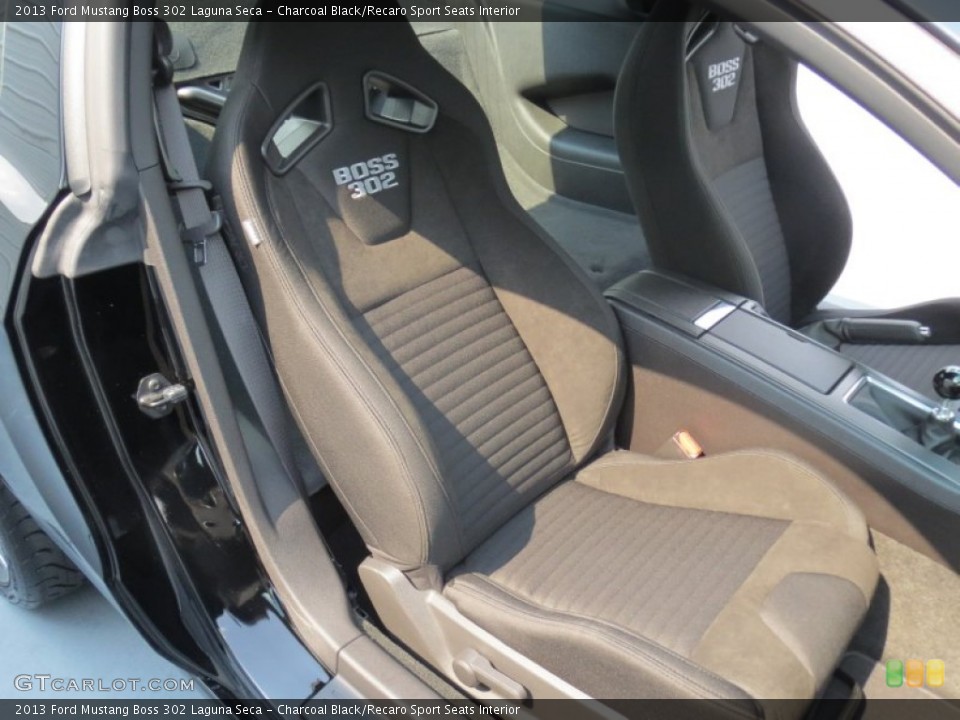 Charcoal Black/Recaro Sport Seats Interior Front Seat for the 2013 Ford Mustang Boss 302 Laguna Seca #71339522