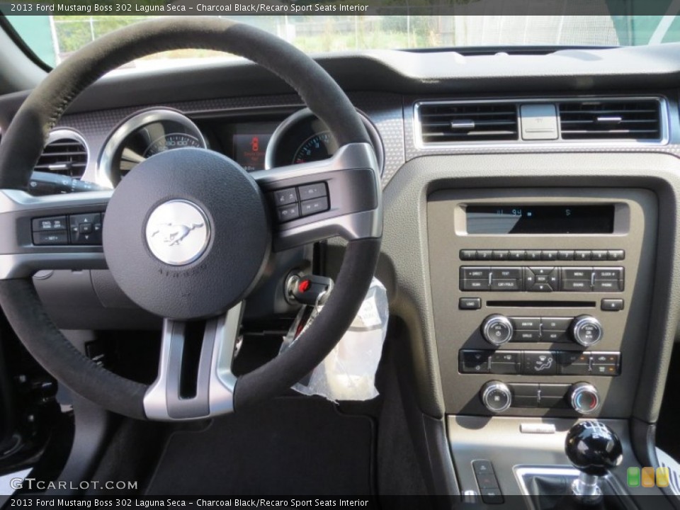 Charcoal Black/Recaro Sport Seats Interior Dashboard for the 2013 Ford Mustang Boss 302 Laguna Seca #71339576