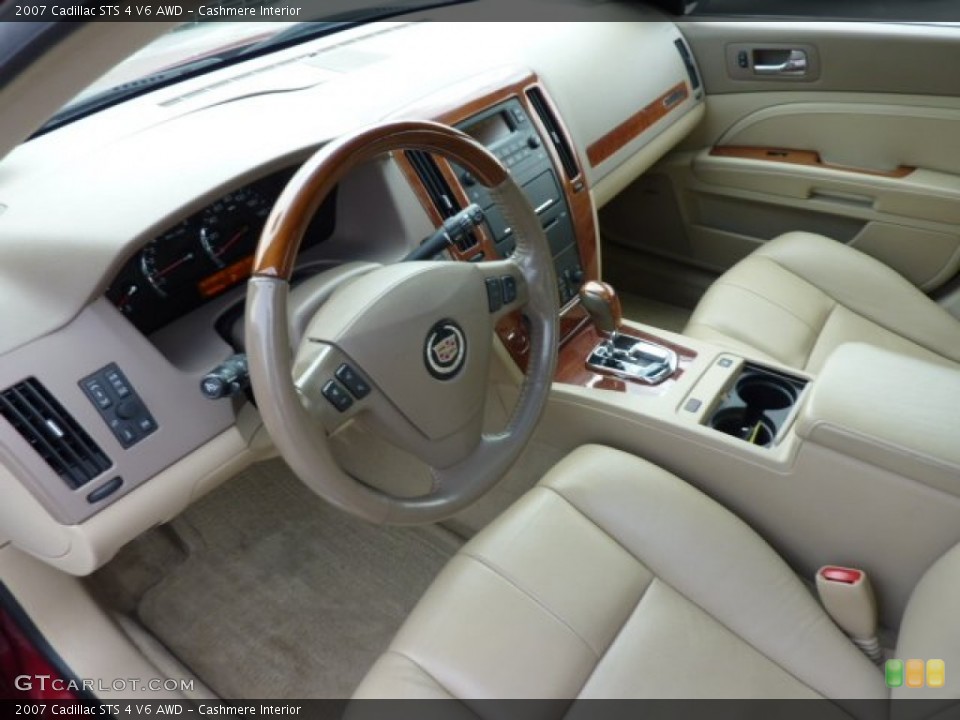 Cashmere Interior Prime Interior for the 2007 Cadillac STS 4 V6 AWD #71339658