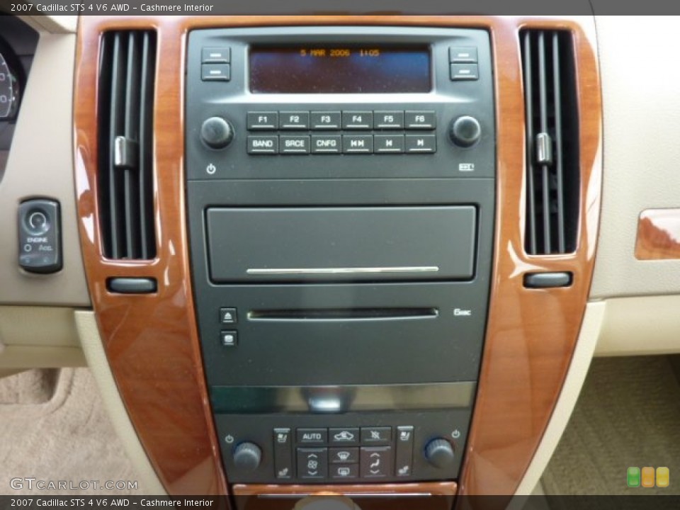 Cashmere Interior Controls for the 2007 Cadillac STS 4 V6 AWD #71339675