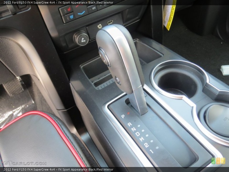 FX Sport Appearance Black/Red Interior Transmission for the 2012 Ford F150 FX4 SuperCrew 4x4 #71340839
