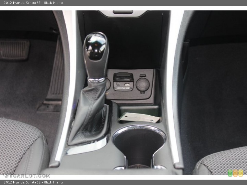 Black Interior Transmission for the 2012 Hyundai Sonata SE #71344274