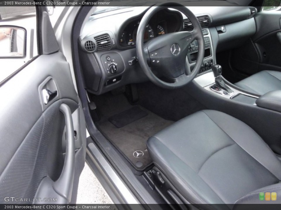 Charcoal Interior Photo for the 2003 Mercedes-Benz C C320 Sport Coupe #71346155