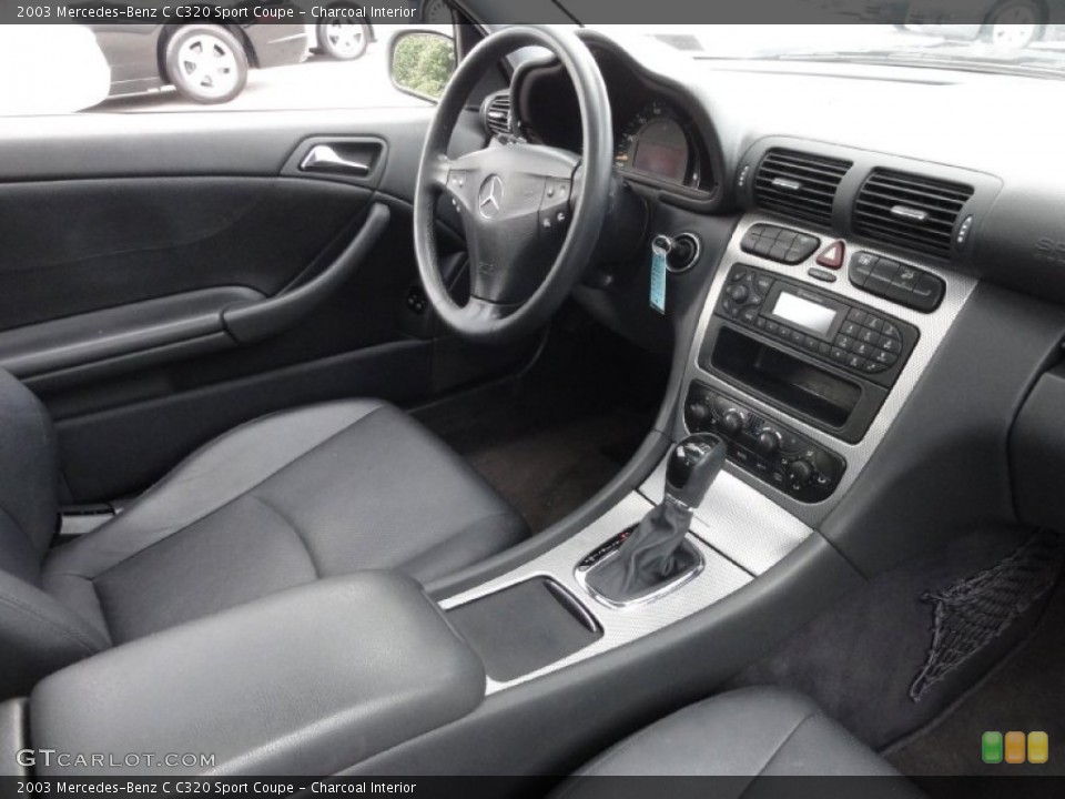 Charcoal Interior Photo for the 2003 Mercedes-Benz C C320 Sport Coupe #71346185