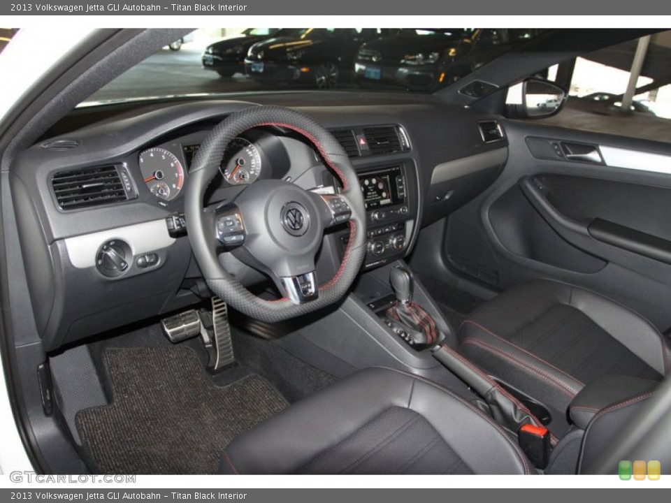 Titan Black Interior Photo for the 2013 Volkswagen Jetta GLI Autobahn #71350946
