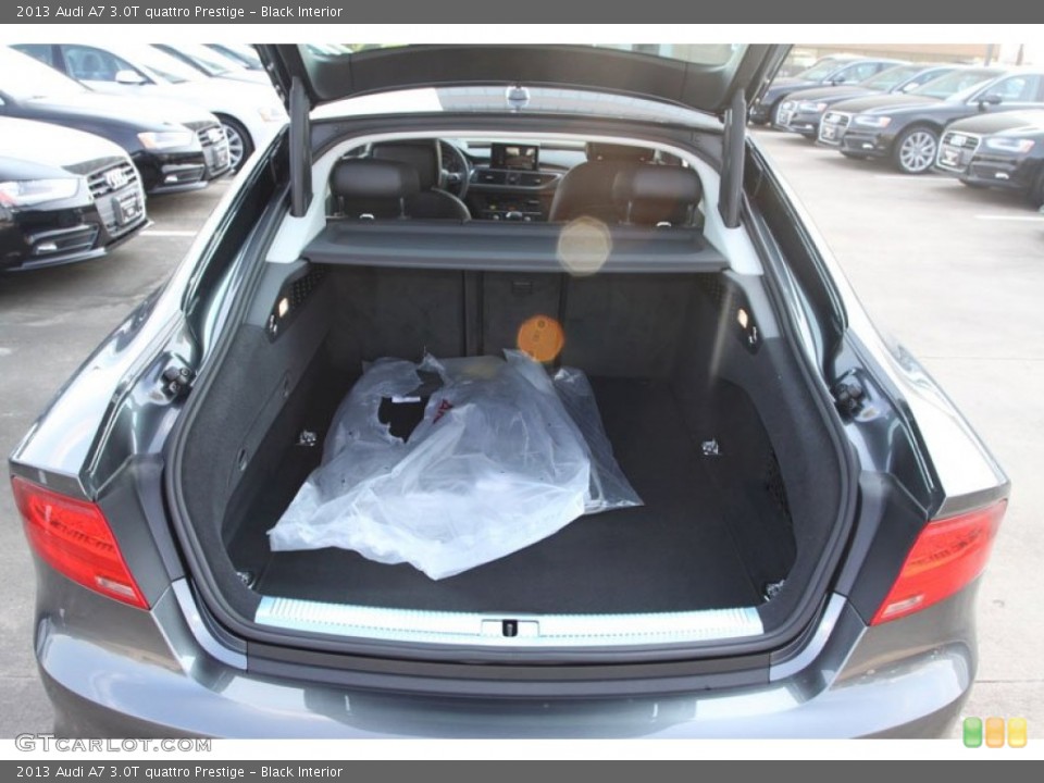 Black Interior Trunk for the 2013 Audi A7 3.0T quattro Prestige #71353724