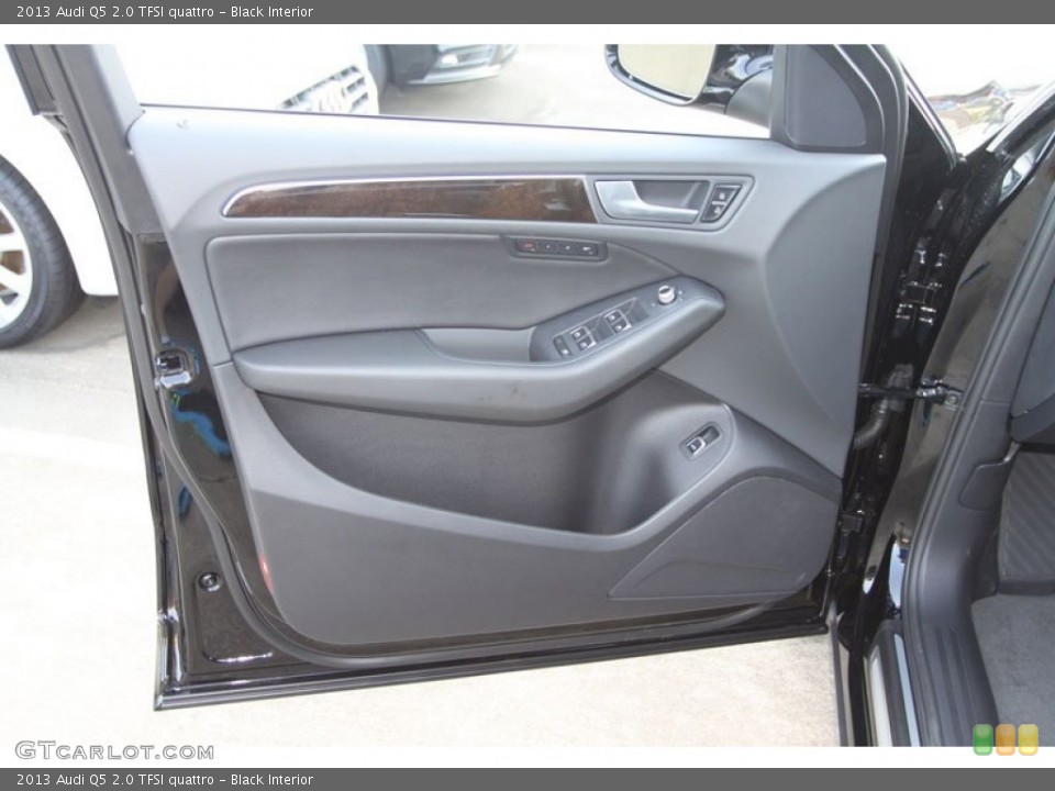 Black Interior Door Panel for the 2013 Audi Q5 2.0 TFSI quattro #71355194