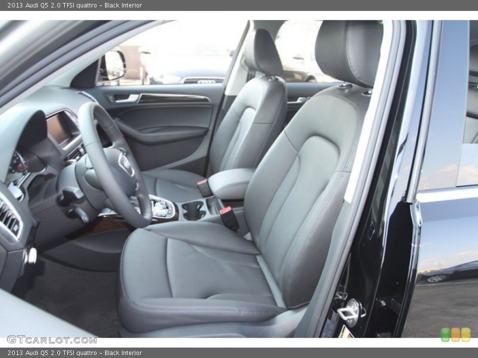 Black Interior Front Seat for the 2013 Audi Q5 2.0 TFSI quattro #71355210