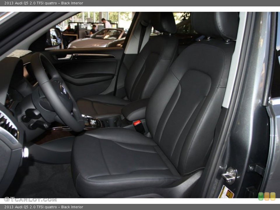 Black Interior Front Seat for the 2013 Audi Q5 2.0 TFSI quattro #71355446