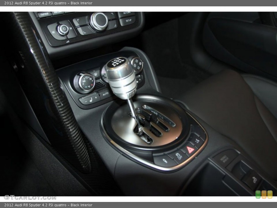Black Interior Transmission for the 2012 Audi R8 Spyder 4.2 FSI quattro #71355737