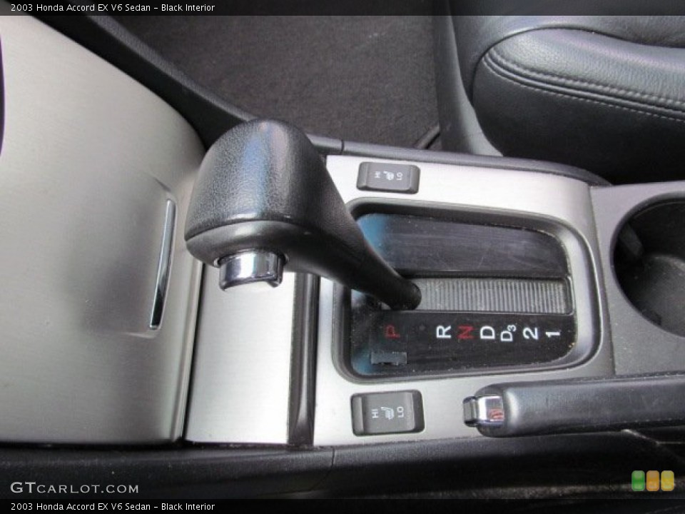 Black Interior Transmission for the 2003 Honda Accord EX V6 Sedan #71359406