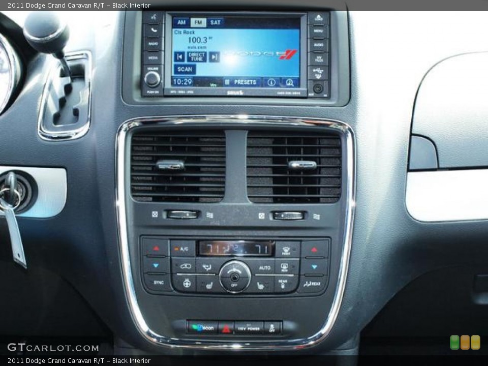 Black Interior Controls for the 2011 Dodge Grand Caravan R/T #71362595