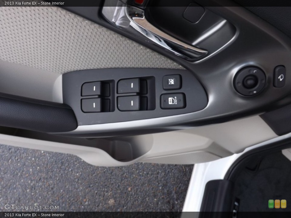 Stone Interior Controls for the 2013 Kia Forte EX #71363774