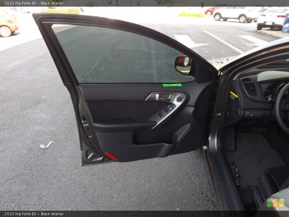 Black Interior Door Panel for the 2013 Kia Forte EX #71363939
