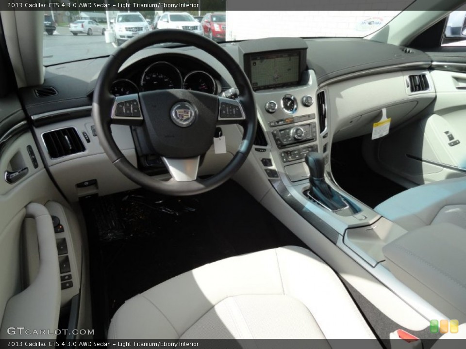 Light Titanium/Ebony Interior Prime Interior for the 2013 Cadillac CTS 4 3.0 AWD Sedan #71364692