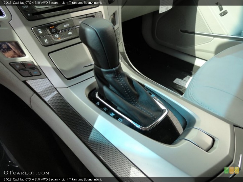 Light Titanium/Ebony Interior Transmission for the 2013 Cadillac CTS 4 3.0 AWD Sedan #71364764