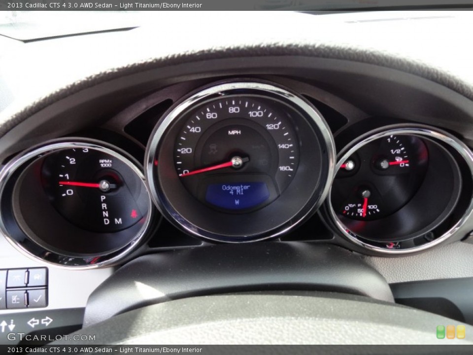Light Titanium/Ebony Interior Gauges for the 2013 Cadillac CTS 4 3.0 AWD Sedan #71364800