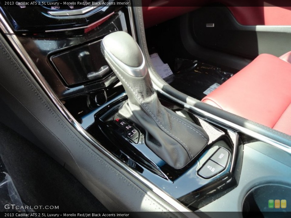 Morello Red/Jet Black Accents Interior Transmission for the 2013 Cadillac ATS 2.5L Luxury #71364971