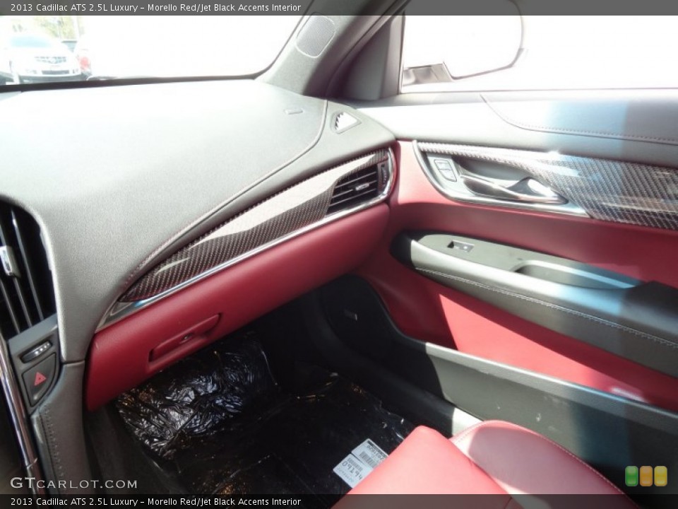 Morello Red/Jet Black Accents Interior Photo for the 2013 Cadillac ATS 2.5L Luxury #71364990