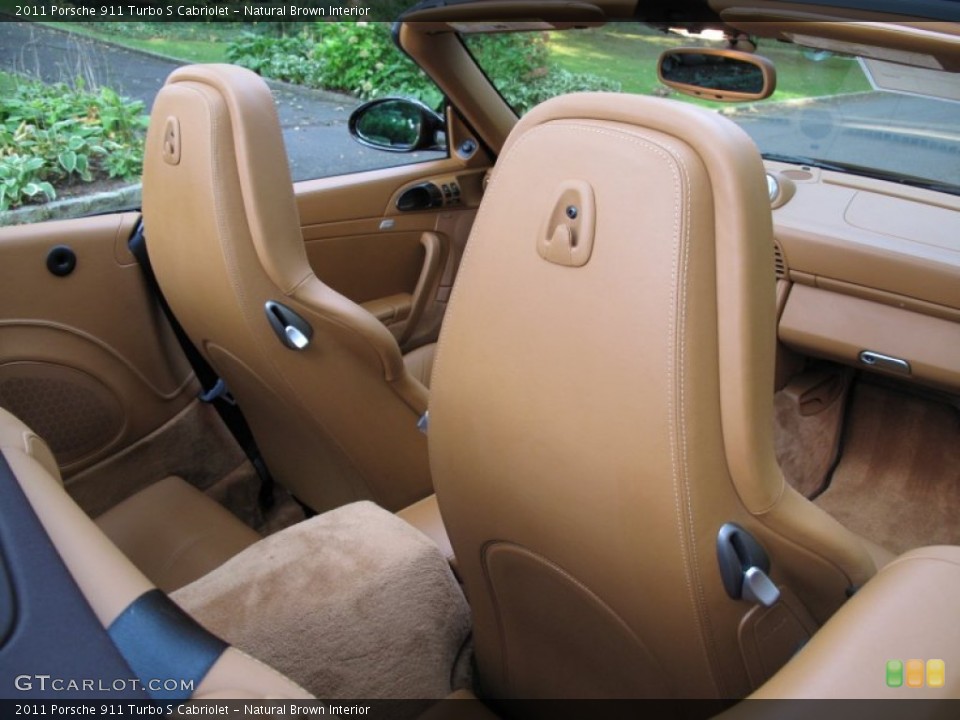 Natural Brown Interior Photo for the 2011 Porsche 911 Turbo S Cabriolet #71367998