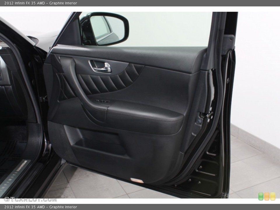 Graphite Interior Door Panel for the 2012 Infiniti FX 35 AWD #71368682