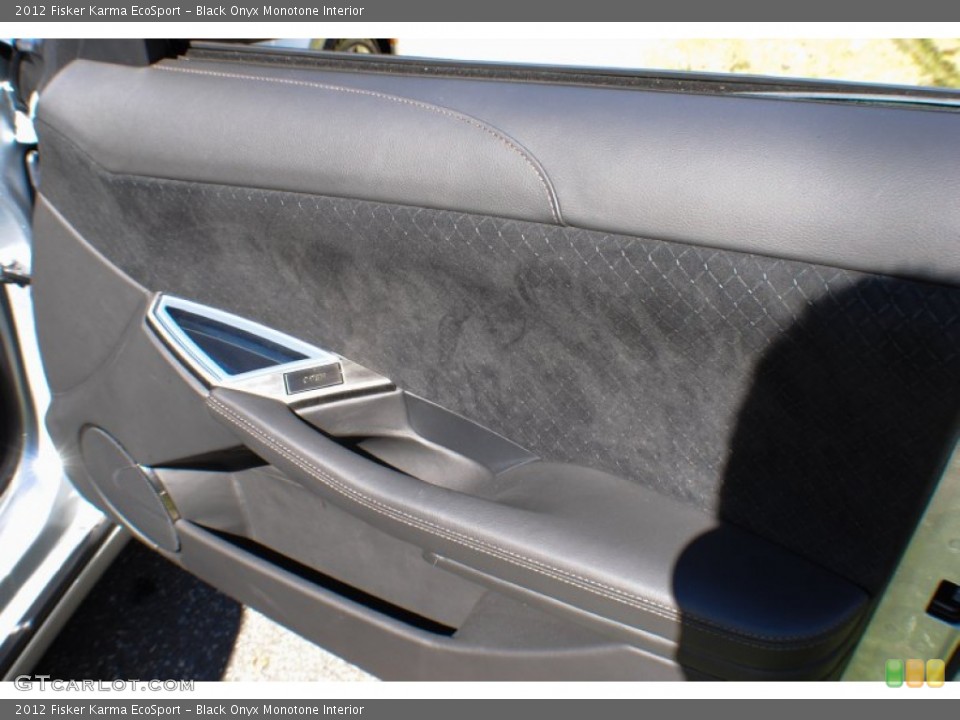Black Onyx Monotone Interior Door Panel for the 2012 Fisker Karma EcoSport #71370278
