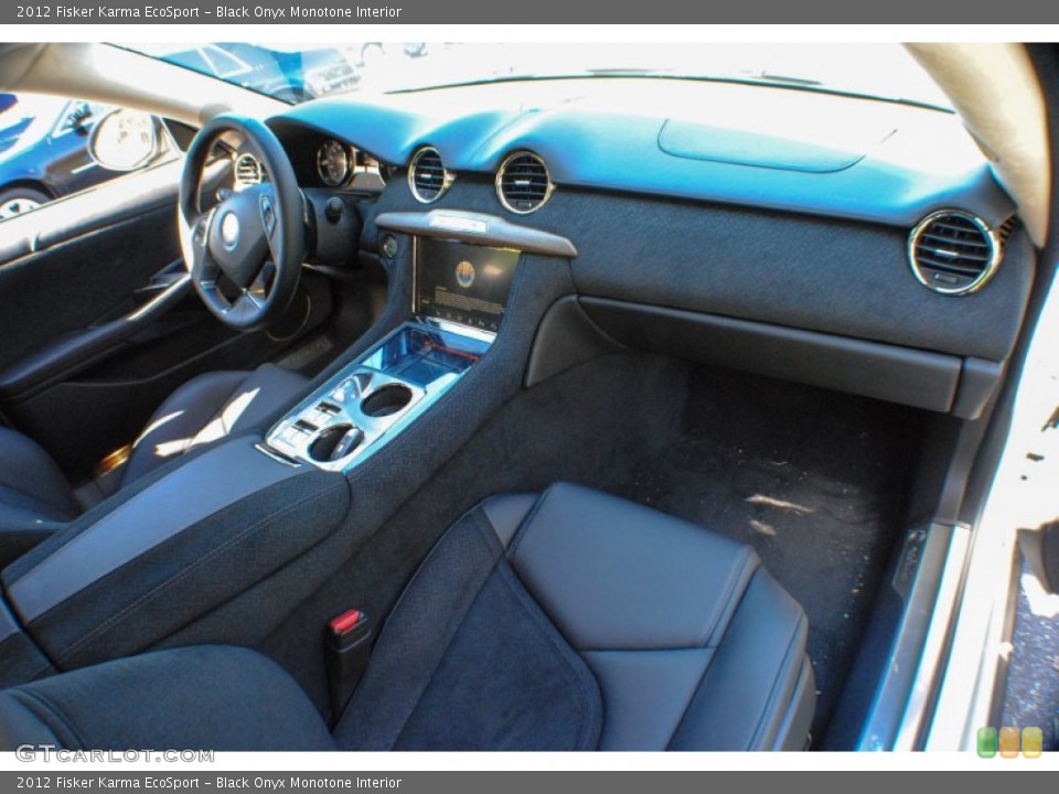 Black Onyx Monotone Interior Dashboard for the 2012 Fisker Karma EcoSport #71370296