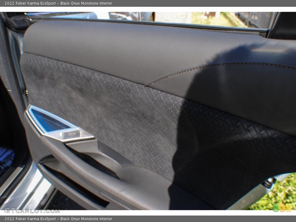 Black Onyx Monotone Interior Door Panel for the 2012 Fisker Karma EcoSport #71370302