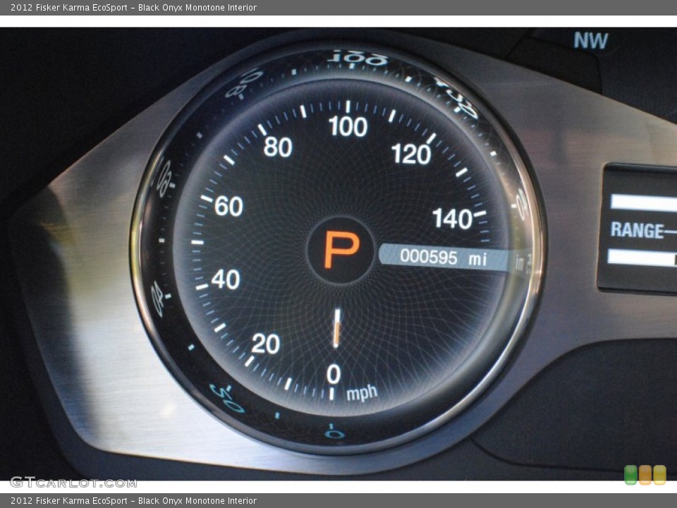 Black Onyx Monotone Interior Gauges for the 2012 Fisker Karma EcoSport #71370374
