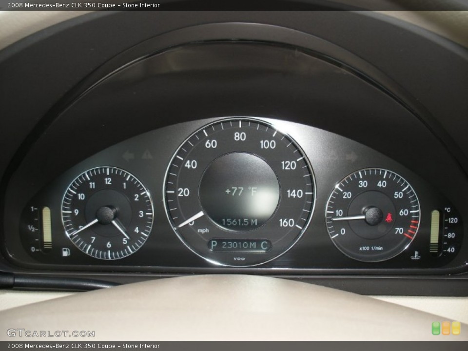 Stone Interior Gauges for the 2008 Mercedes-Benz CLK 350 Coupe #71370599