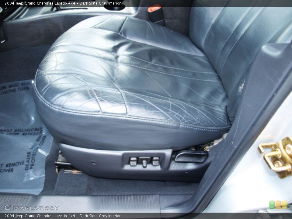Dark Slate Gray Interior Front Seat for the 2004 Jeep Grand Cherokee Laredo 4x4 #71371040