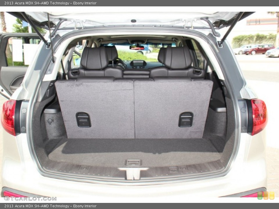 Ebony Interior Trunk for the 2013 Acura MDX SH-AWD Technology #71374935