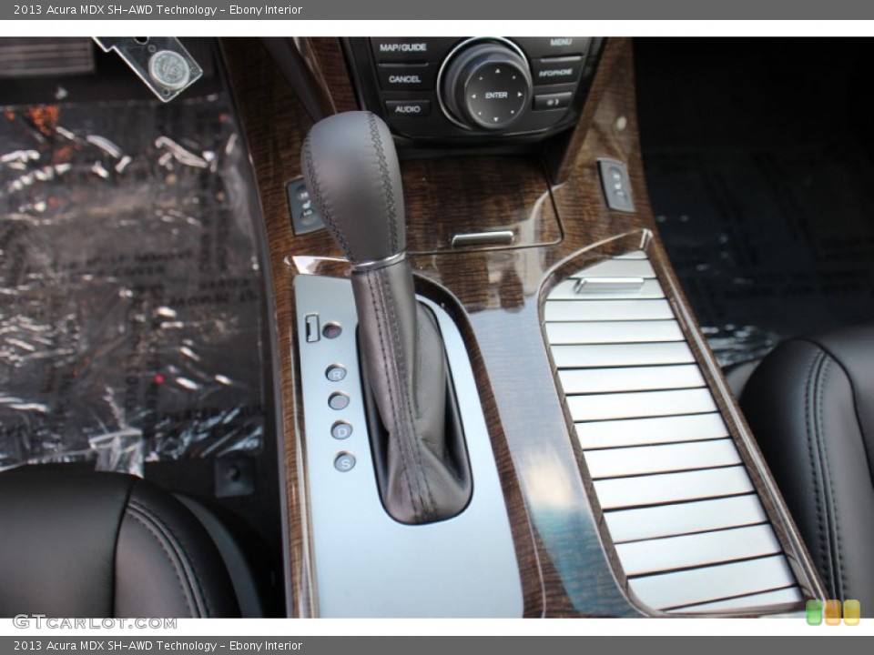 Ebony Interior Transmission for the 2013 Acura MDX SH-AWD Technology #71375020