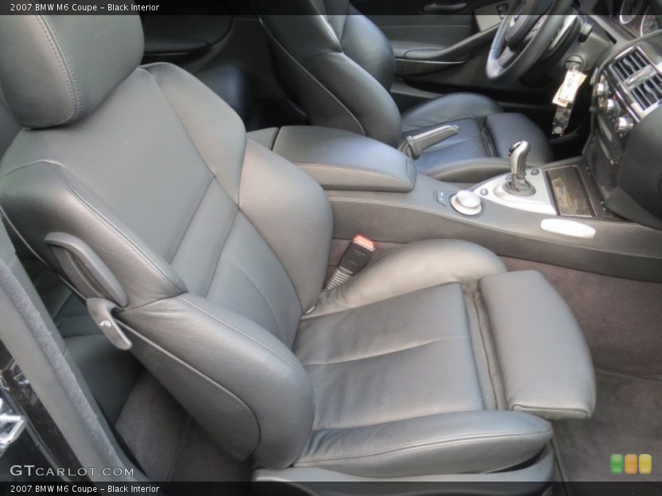 Black Interior Photo for the 2007 BMW M6 Coupe #71376319