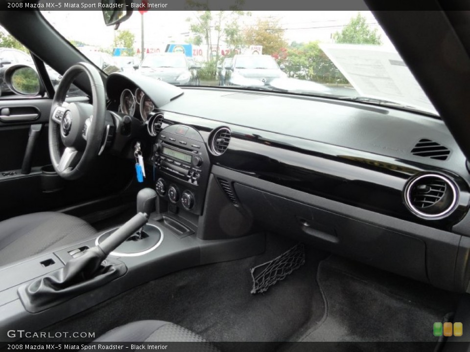 Black Interior Photo for the 2008 Mazda MX-5 Miata Sport Roadster #71377999