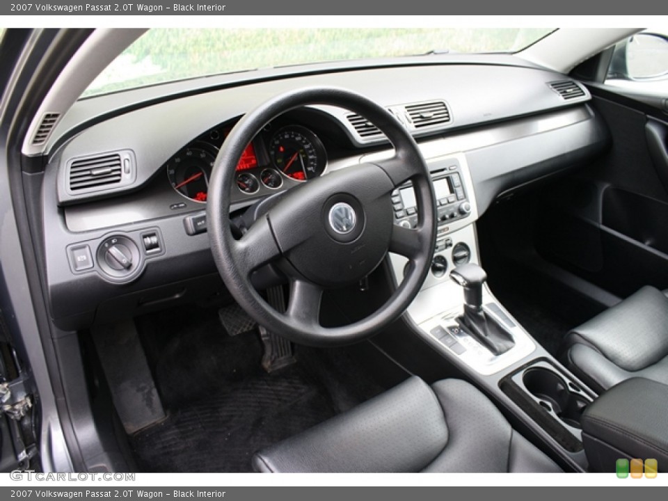 Black Interior Photo for the 2007 Volkswagen Passat 2.0T Wagon #71378584