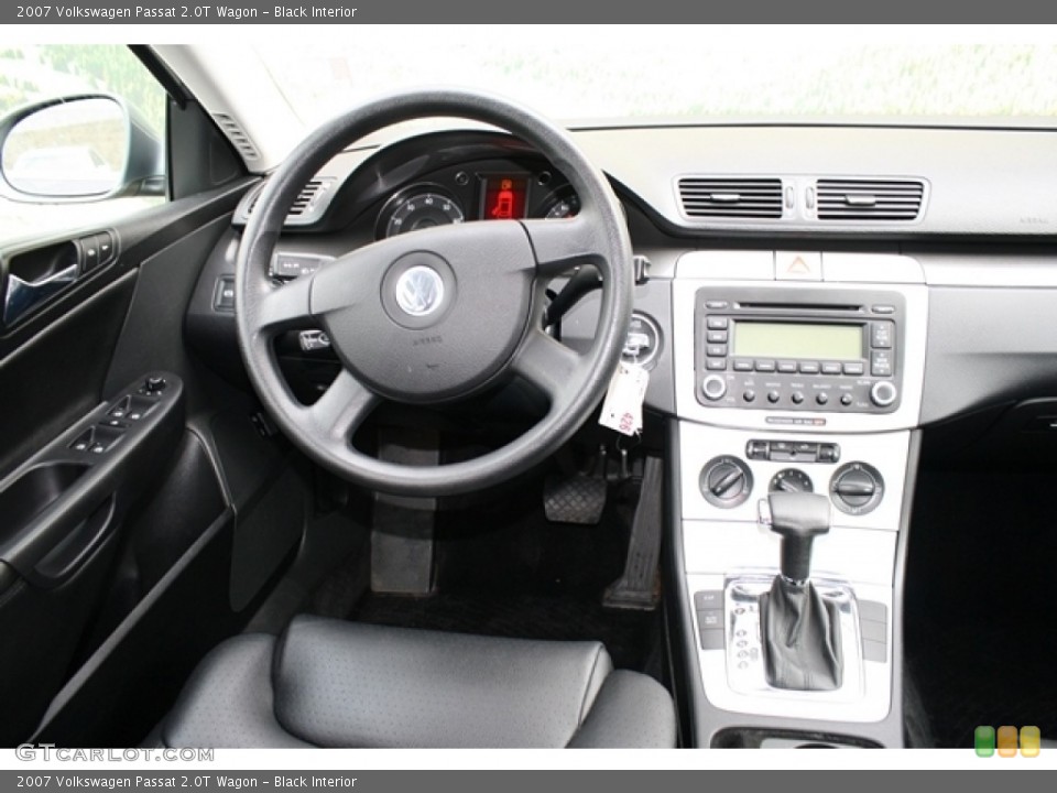 Black Interior Dashboard for the 2007 Volkswagen Passat 2.0T Wagon #71378590