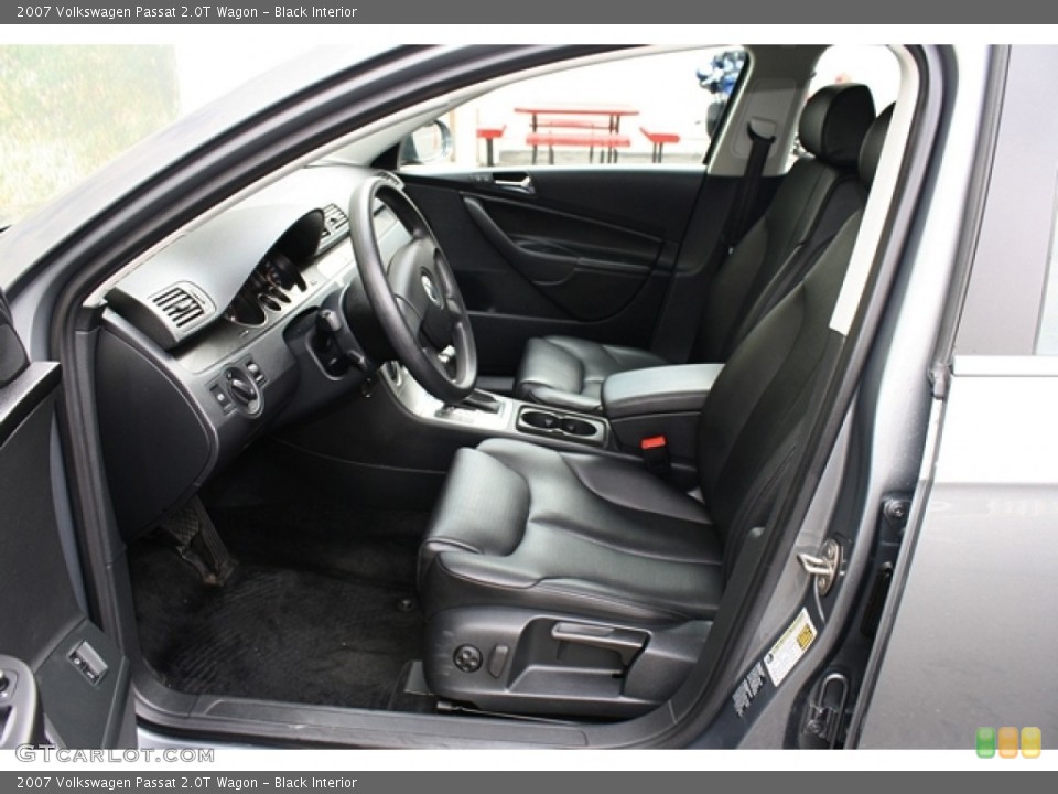 Black Interior Photo for the 2007 Volkswagen Passat 2.0T Wagon #71378614