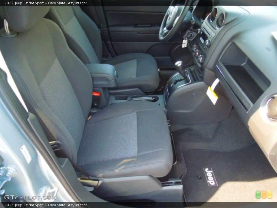 Dark Slate Gray Interior Photo for the 2013 Jeep Patriot Sport #71378917