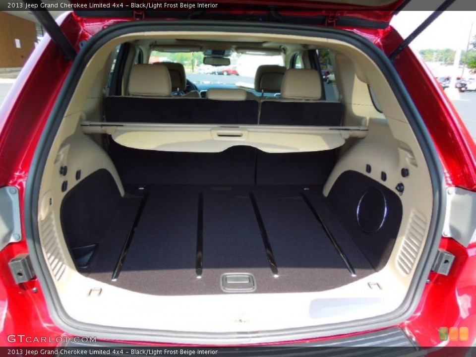 Black/Light Frost Beige Interior Trunk for the 2013 Jeep Grand Cherokee Limited 4x4 #71379232