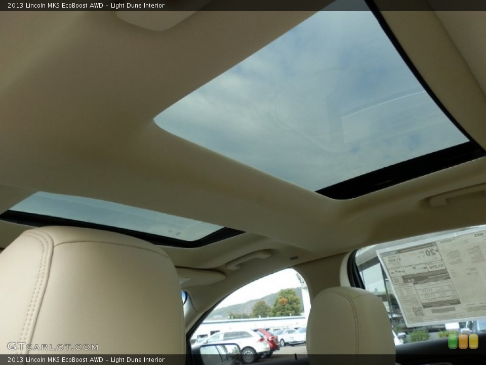 Light Dune Interior Sunroof for the 2013 Lincoln MKS EcoBoost AWD #71379418