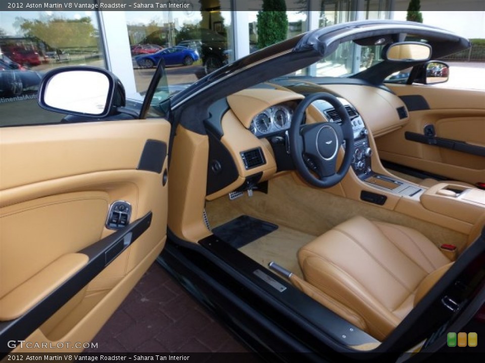 Sahara Tan Interior Prime Interior for the 2012 Aston Martin V8 Vantage Roadster #71380858