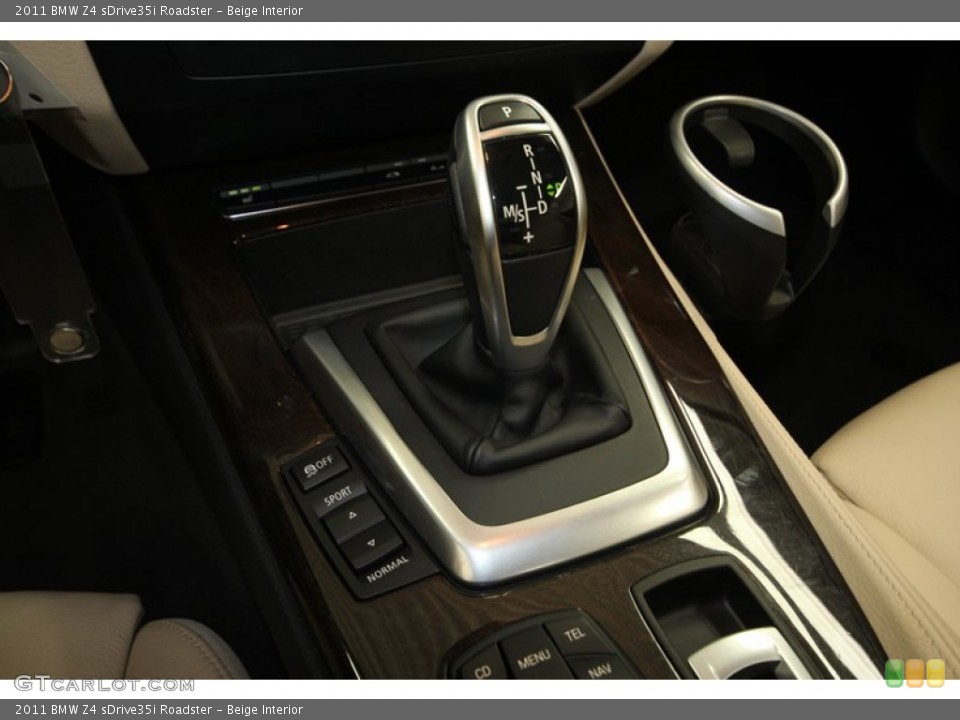 Beige Interior Transmission for the 2011 BMW Z4 sDrive35i Roadster #71385490