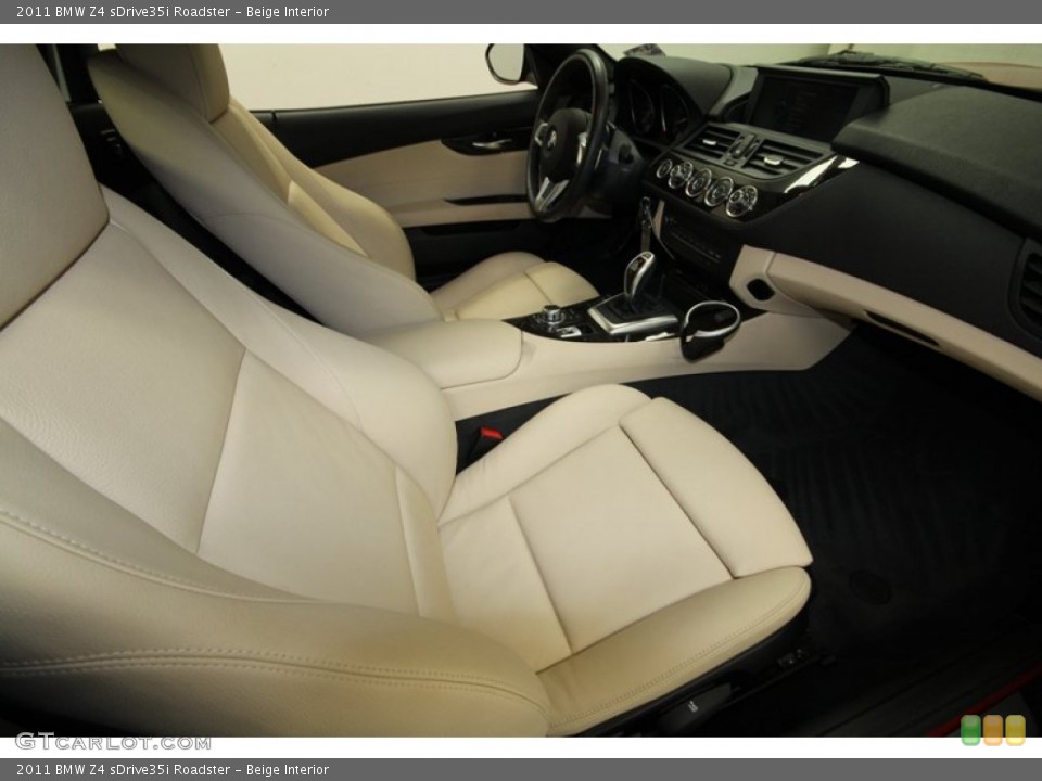 Beige Interior Photo for the 2011 BMW Z4 sDrive35i Roadster #71385550