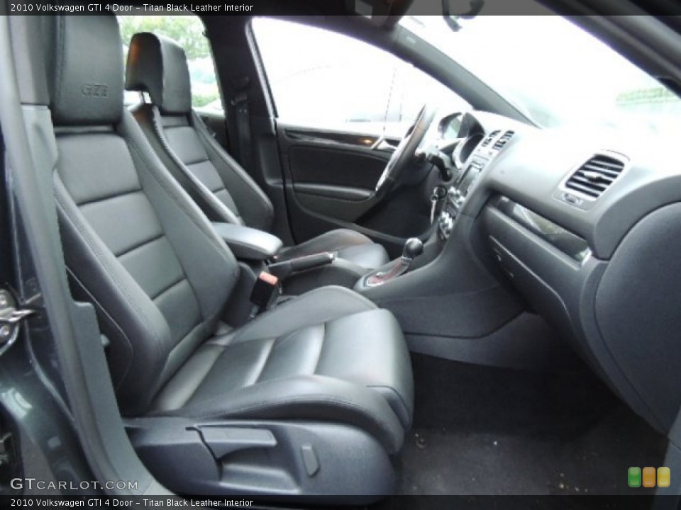 Titan Black Leather Interior Photo for the 2010 Volkswagen GTI 4 Door #71386363
